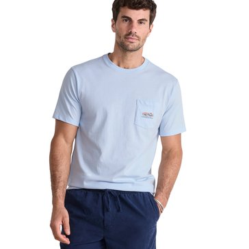Vineyard Vines Men's Dockside Autumn Wakes Tee