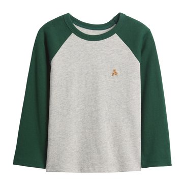 Gap Toddler Boys' Long Sleeve Solid Pocket Tee