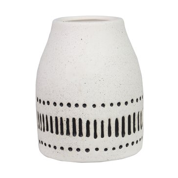 Youngs Inc Stoneware Vase