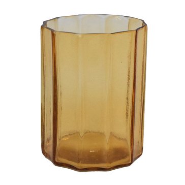 Youngs Inc Glass Pillar Candle Holder
