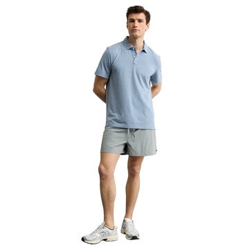 AE Men's Striped Pique Polo Shirt