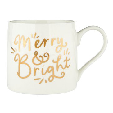 Santa Barbara Merry and Bright Jumbo Mug