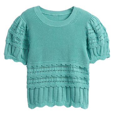 Gap Big Girls' Puffed Sweater Top