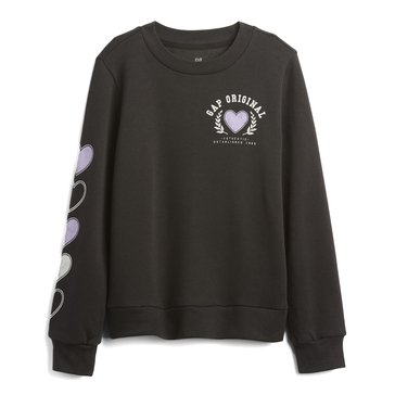 Gap Big Girls' Logo Crew Sweatshirt