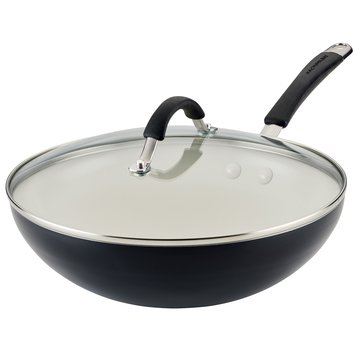 Rachael Ray Cucina Ceramic Covered Stir Frying Pan