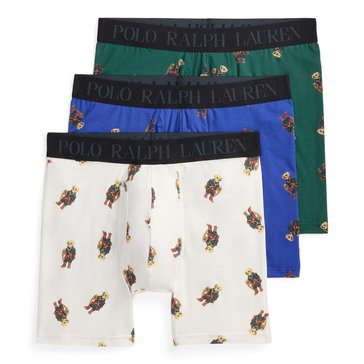 Polo Ralph Lauren Men's Holiday Boxer Brief Gift Set, 3-Pack