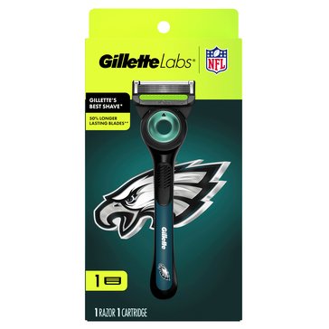 Gillette Labs NFL Eagles Razor with 1 Refill