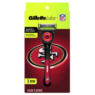Gillette Labs NFL 49ers Razor with 1 Refill