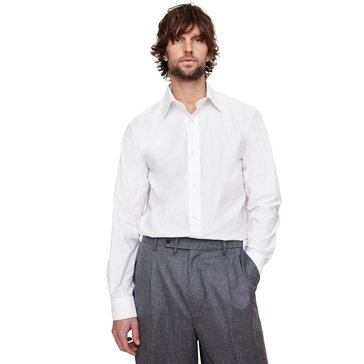 Banana Republic Men's Standard Fit Long Sleeve Dress Shirt