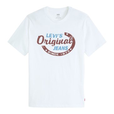 Levi's Men's Short Sleeve Graphic Crewneck T-Shirt