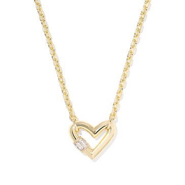 Kendra Scott Emery Heart Short Pendant Necklace