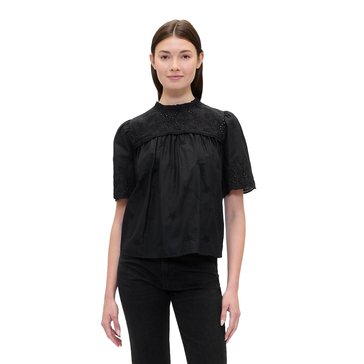 Gap Women's  Eyelet Scallop Top