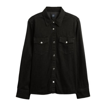 Gap Women's Lazio Denim Western Shirt