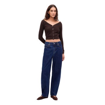 Gap Women's Cashsoft Button Front Top
