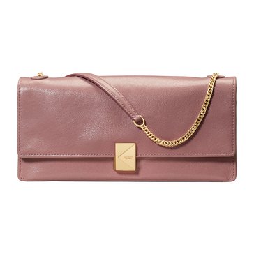Kate Spade Deco Glazed Leather Soft Chain Shoulder Bag