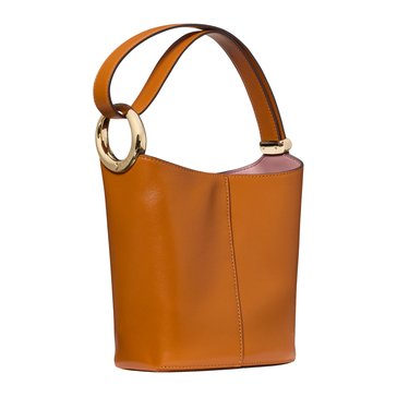 Kate Spade Halo Fine Grain Leather Mini Bucket Bag