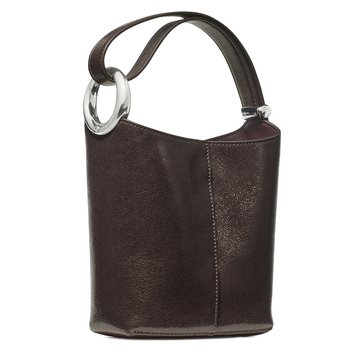 Kate Spade Halo Glazed Leather Mini Bucket Bag