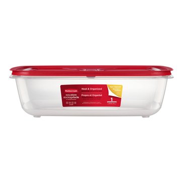 Rubbermaid 2.59-Gallon Easy Store Extra Large Rectangle Clear Food Container