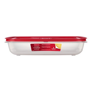 Rubbermaid 1.8-Gallon Easy Store Extra Large Rectangle Clear Food Container