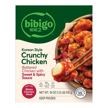 Bibigo Frozen Korean Style Sweet & Spicy Crunchy Chicken