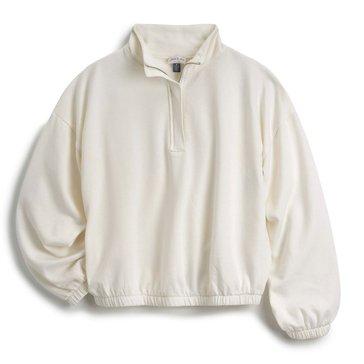 Yarn & Sea Women's Long Sleeve Zip Up Bella Fleece Pullover