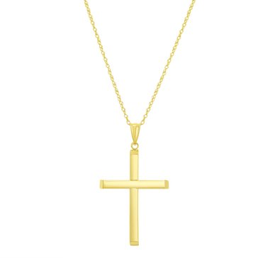 Polished Cross Pendant