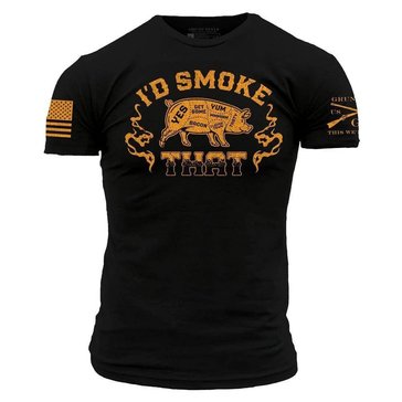 Grunt Style Men's Short Sleeve Smoke That Tee
