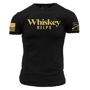 Grunt Style Men's Short Sleeve Whiskey Helps Tee