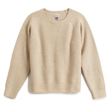 Yarn & Sea Women's Waffle Pullover (Plus Size)