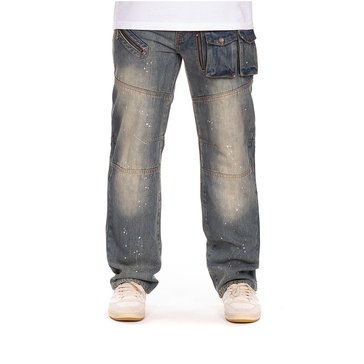 Akoo Men's Furious Roulette Denim Jeans