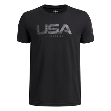 Under Armour Big Boys' Freedom Chest Flag Tee