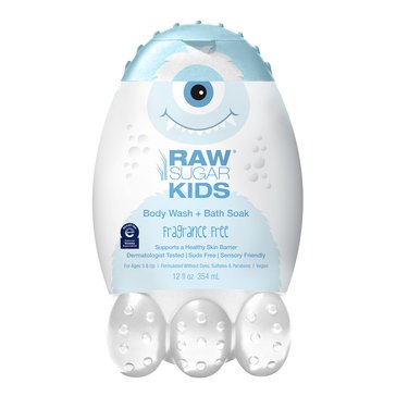 Raw Sugar Kids Sensitive Body Wash and Bath Soak