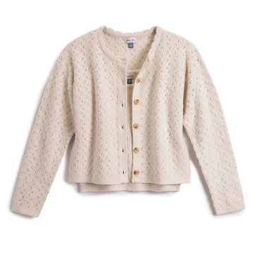 Yarn & Sea Women's Pointelle Cardigan and Tank Set