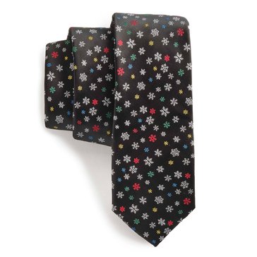 MMG-Gift Sets Men's All Over Snowflake Tie 