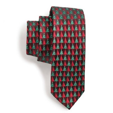 MMG-Gift Sets Men's Small Christmas Tree Tie 