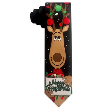 MMG-Gift Sets Men's Reindeer Lights Tie