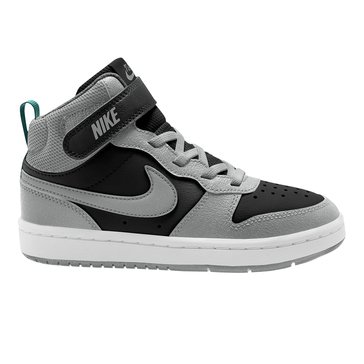 Nike Little Kids' Court Borough Mid Lifestyle Shoe