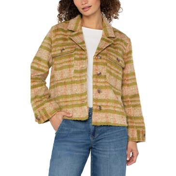 Liverpool Women's Women's Button Front Boxy Shacket