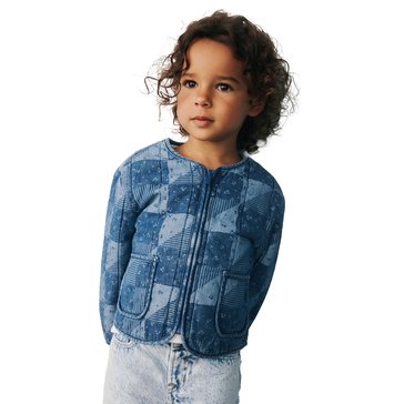 Gap Toddler Girls' Denim Quilted Jacket