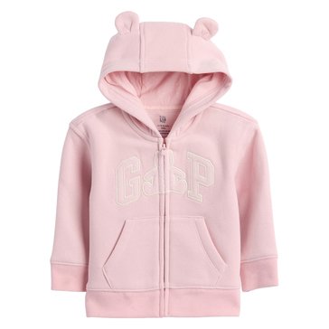Gap Baby Girls' Fleece Logo Full Zip