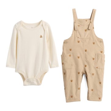 Gap Baby Boys' Corduroy Overall Bodysuit Set