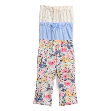 Gap Baby Girls' Flare Knit Bottoms, 3-Pack