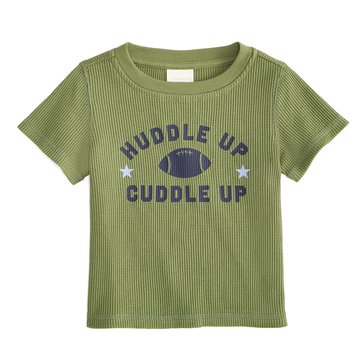 Wanderling Baby Boys' Short Sleeve Huddle Up Tee