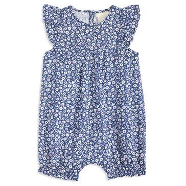 Wanderling Baby Girls' Floral Print Sunsuit