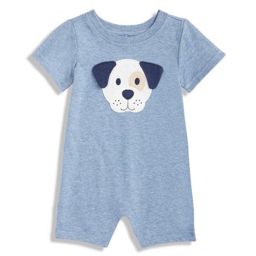 Wanderling Baby Boys' Dog Graphic Sunsuit