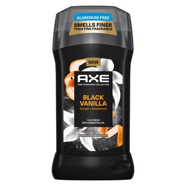 Axe Fine Fragrance Collection Black Vanilla Deodorant