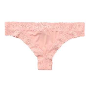 Aerie Women's Sunnie Blossom Lace Thong Underwear