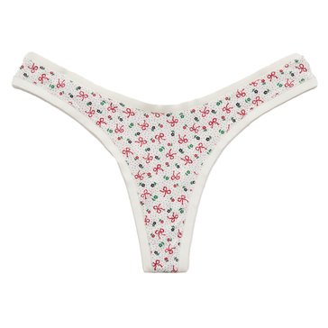 Aerie Women's Superchill Modal High Cut Thong Underwear