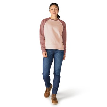 Carhartt Women's Sawyer Crewneck Sweatshirt Raglan Sleeve