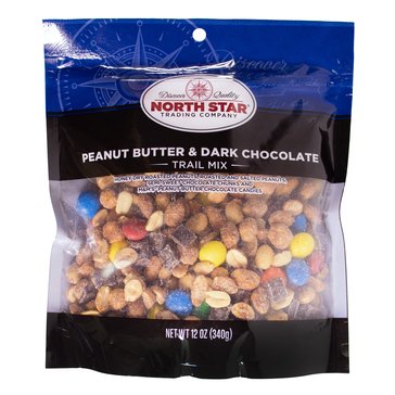 North Star Peanut Butter & Dark Chocolate with M&M's Trail Mix, 12oz